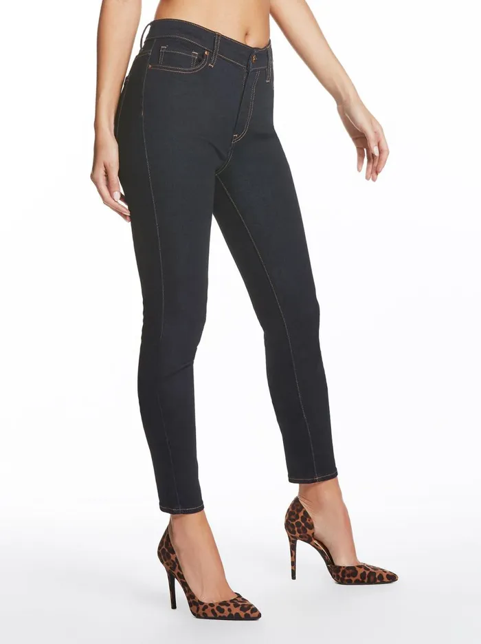 Women Denim Jessica Simpson Curvy High Rise Skinny Jean In Rustin Rustin