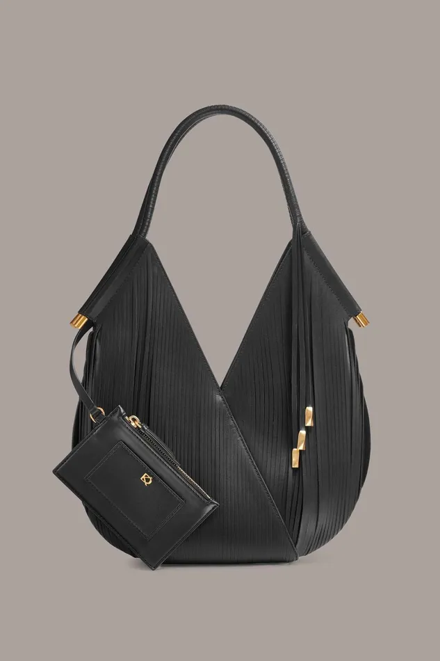 Women Donna Karan Shoulder And Hobo Bags BALDWIN MINI SHOULDER BAG Black