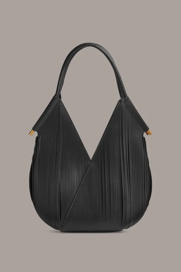 Women Donna Karan Shoulder And Hobo Bags BALDWIN MINI SHOULDER BAG Black