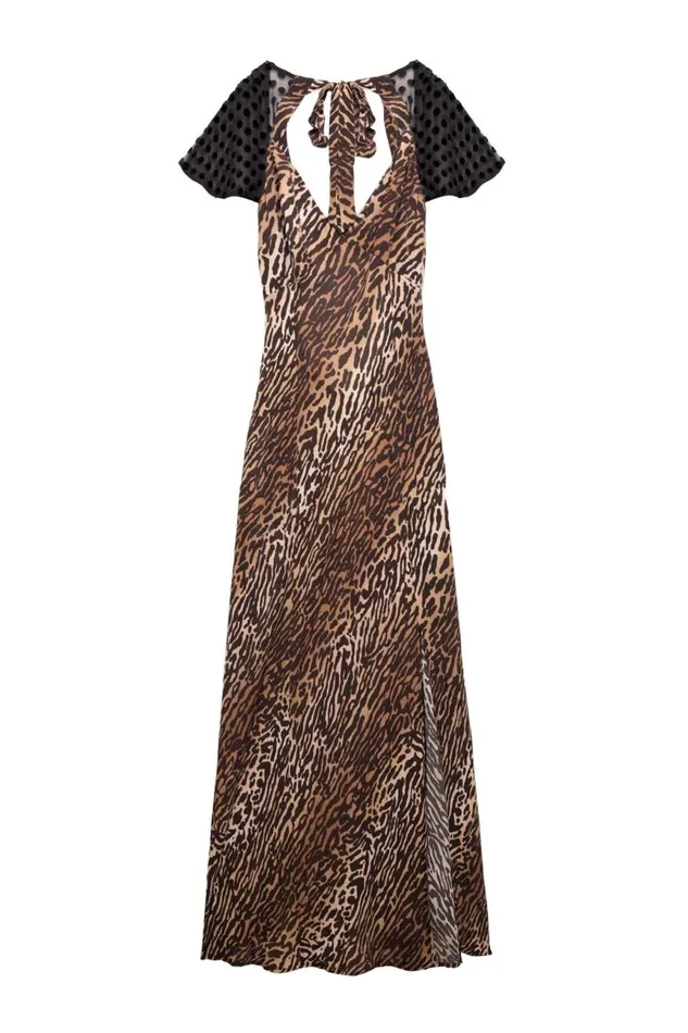 Women Dresses RIXO Angelina Bohemia Leopard Spot Mix Women Dresses RIXO Angelina Bohemia Leopard Spot Mix