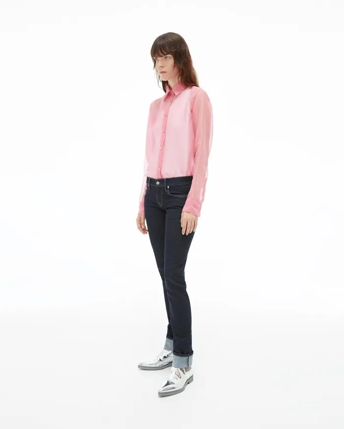 Women Femme Lo Cigarette Jean Indigo Helmut Lang Pants