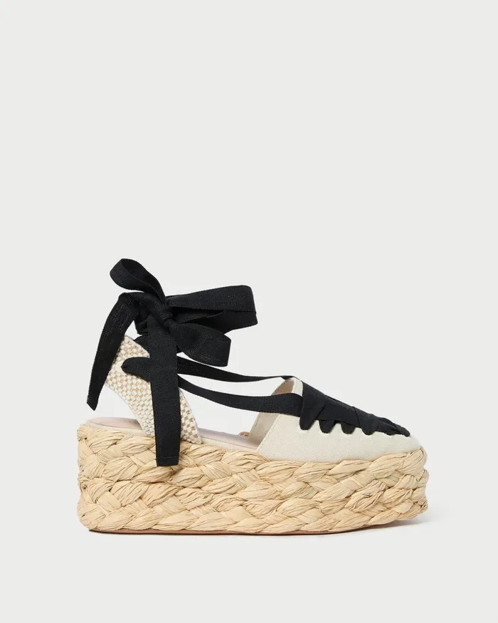 Women Flats and Loafers Loeffler Randall Mason NaturalBlack Platform Espadrille L Espadrilles L Footwear Women Flats and Loafers Loeffler Randall Mason NaturalBlack Platform Espadrille L Espadrilles L Footwear