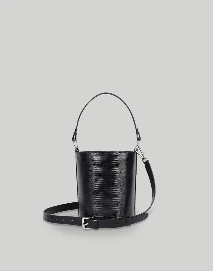 Women Hyer Goods Mini Bucket Bag Black Jet Madewell Bags