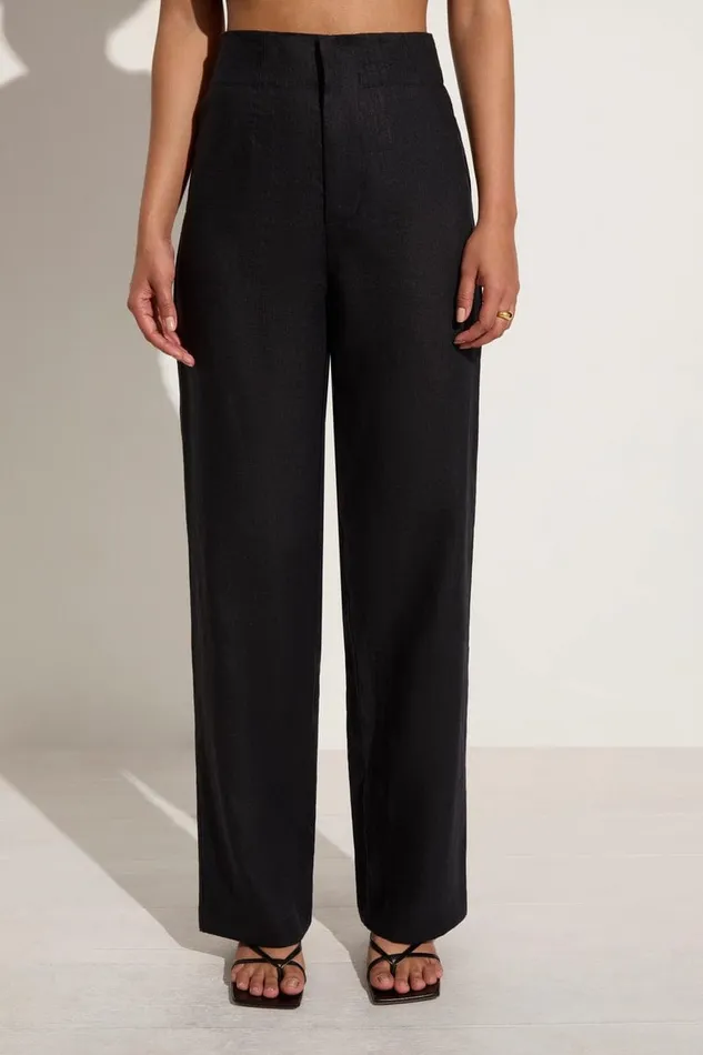 Women Isotta Pant Black Faithfull The Brand Pants Women Isotta Pant Black Faithfull The Brand Pants