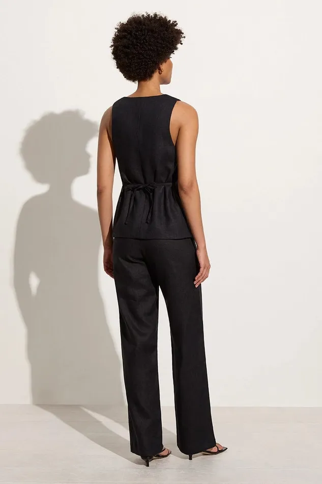 Women Isotta Pant Black Faithfull The Brand Pants Women Isotta Pant Black Faithfull The Brand Pants