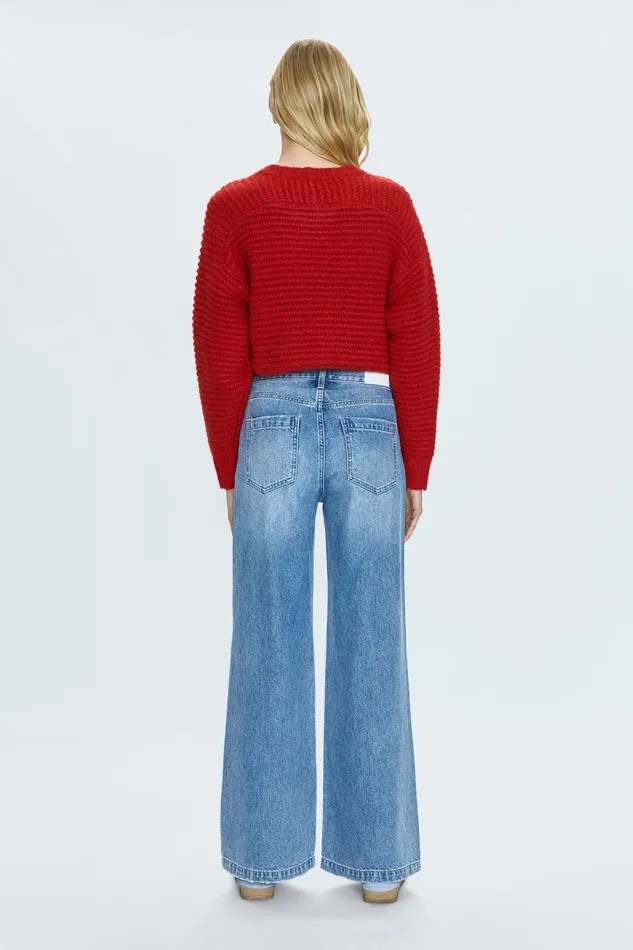 Women Jadyn Low Slung Palazzo Jean 8211 Runyon Pistola Denim Denim
