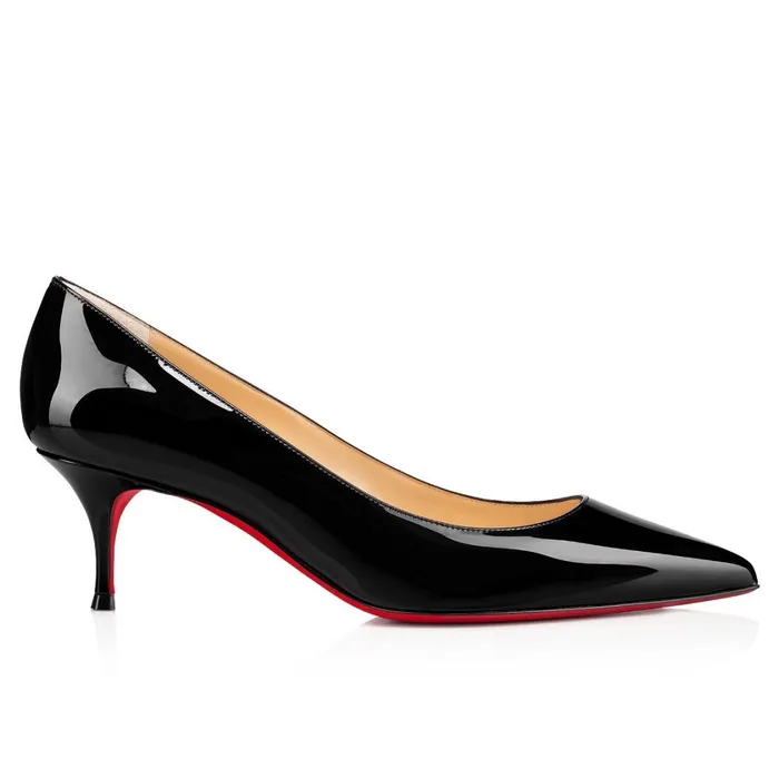 Women Kate 55 Mm Pumps 8211 Patent Calf 8211 Black Black Christian Louboutin Pumps