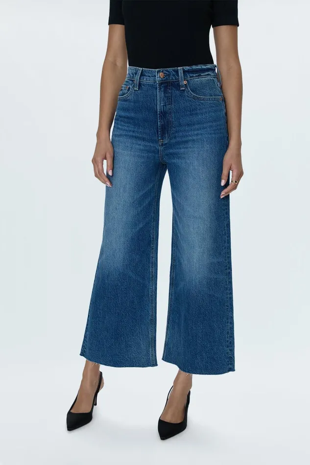 Women Lana High Rise Ultra Wide Jean 8211 Palladium Pistola Denim Denim