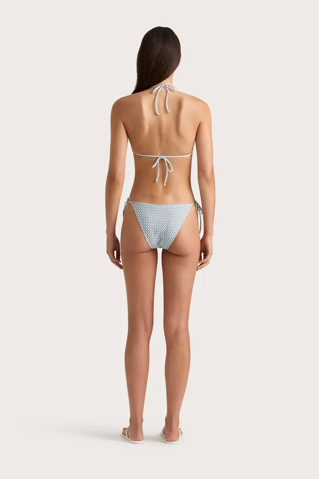 Women Leo Bikini Bottom Oliander Sky Blue Faithfull The Brand Swim Women Leo Bikini Bottom Oliander Sky Blue Faithfull The Brand Swim