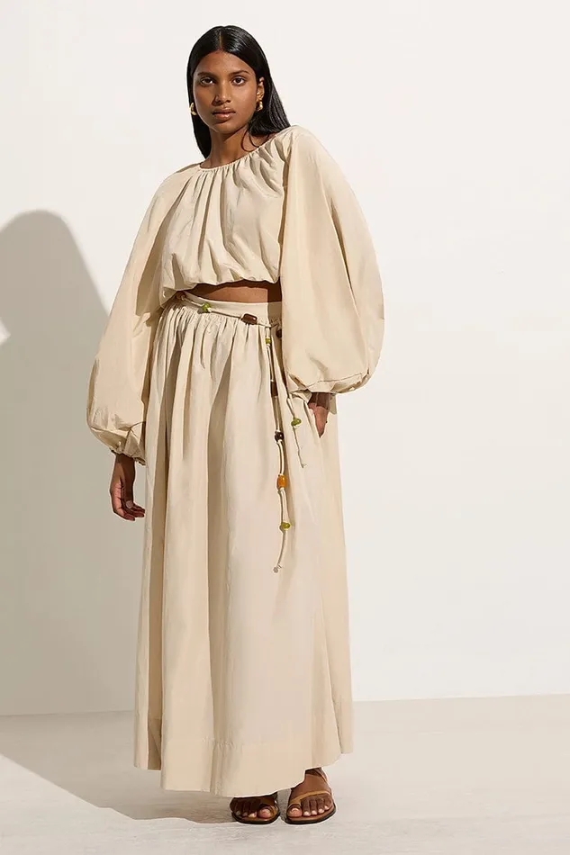 Women Lido Skirt Creme 8211 Final Sale Faithfull The Brand Skirts and Shorts Women Lido Skirt Creme 8211 Final Sale Faithfull The Brand Skirts and Shorts