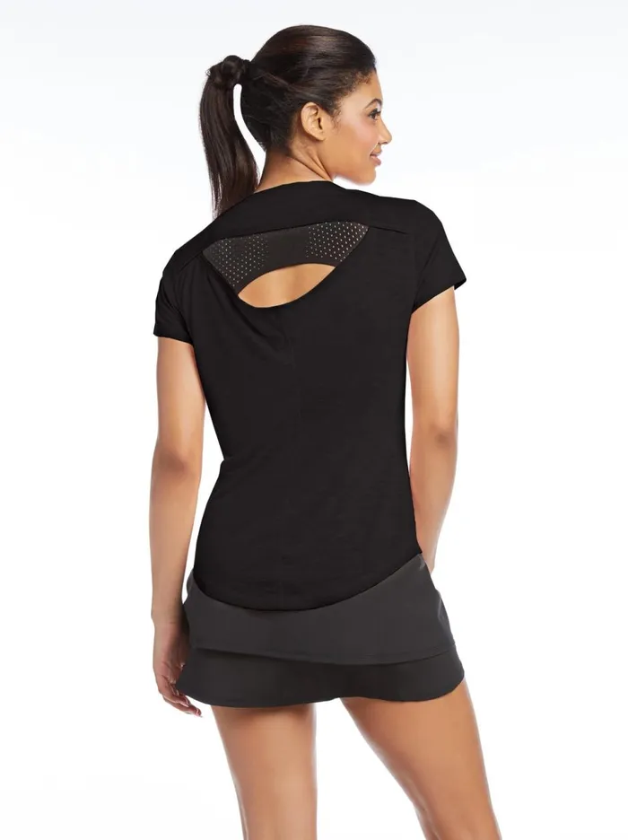 Women Loungewear Jessica Simpson Dusk Tee In Meteorite Meteorite