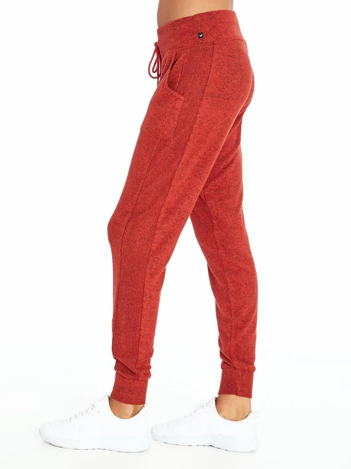 Women Loungewear Jessica Simpson Ronnie Jogger In Bossa Nova Heather Bossa Nova