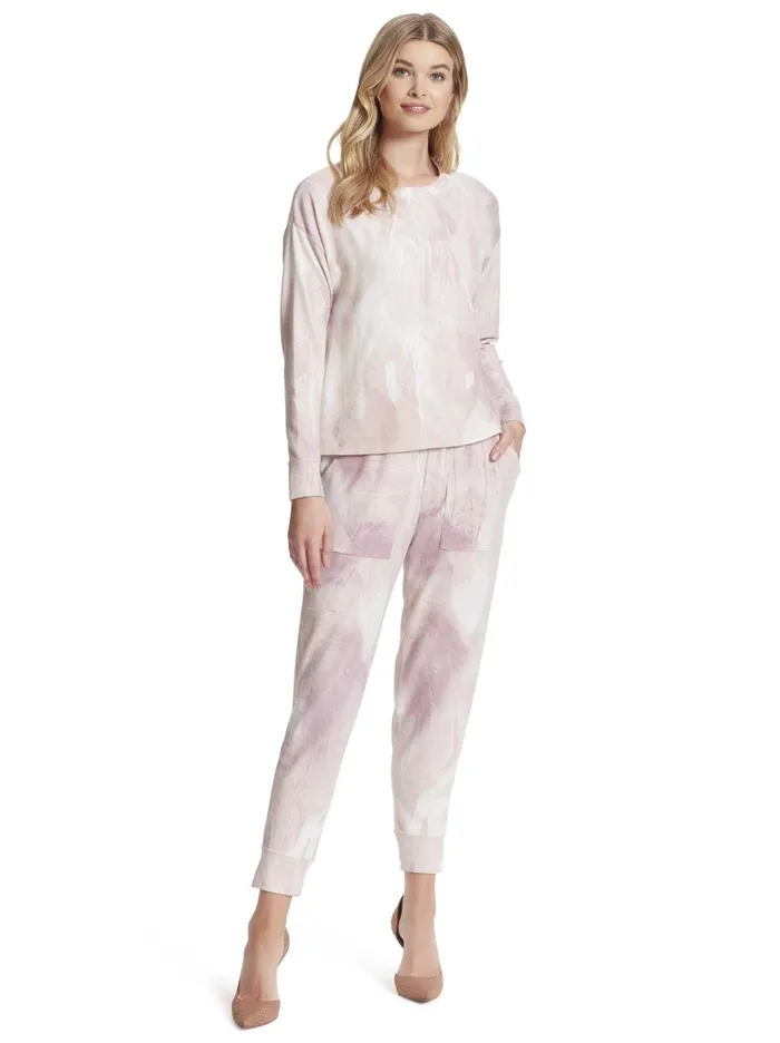 Women Loungewear Jessica Simpson Ryland Jogger In Candy Marble Candy Marble Print Women Loungewear Jessica Simpson Ryland Jogger In Candy Marble Candy Marble Print