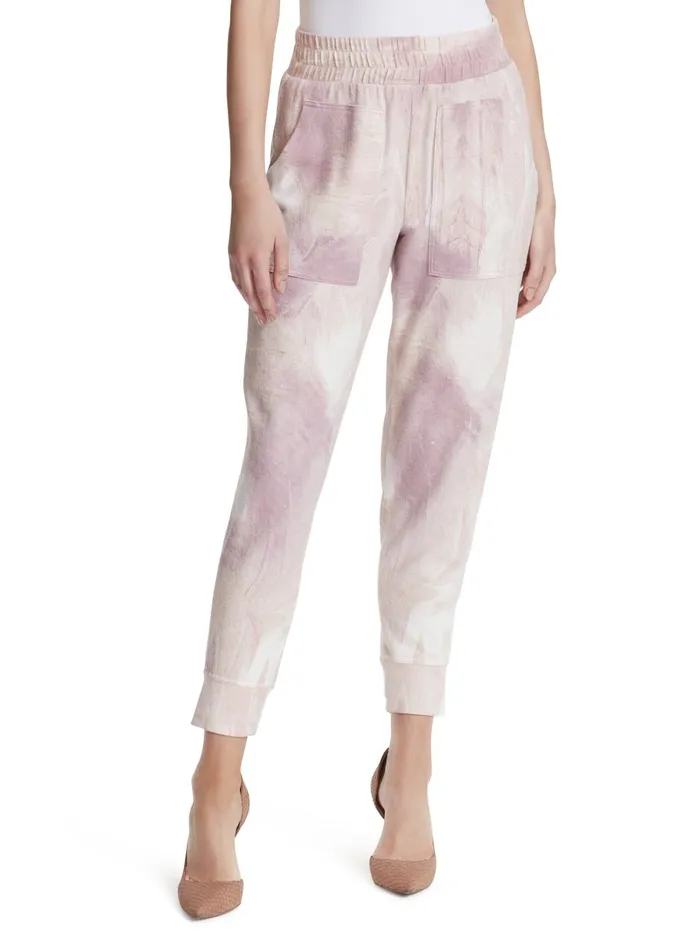 Women Loungewear Jessica Simpson Ryland Jogger In Candy Marble Candy Marble Print