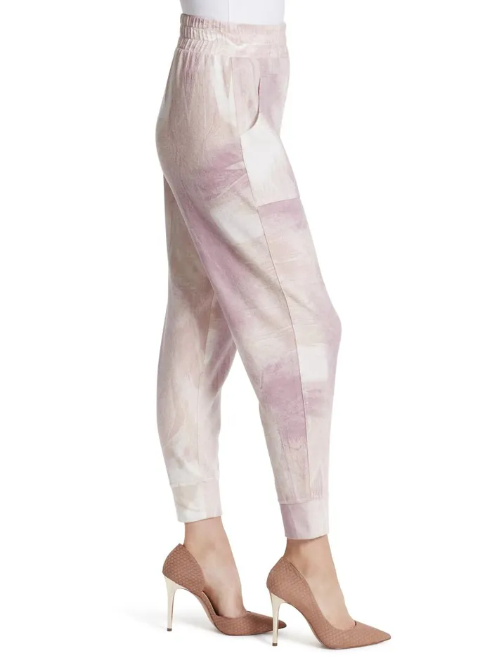 Women Loungewear Jessica Simpson Ryland Jogger In Candy Marble Candy Marble Print