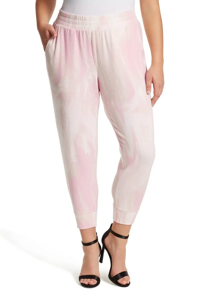 Women Loungewear Jessica Simpson Ryland Jogger In Candy Marble Candy Marble Print