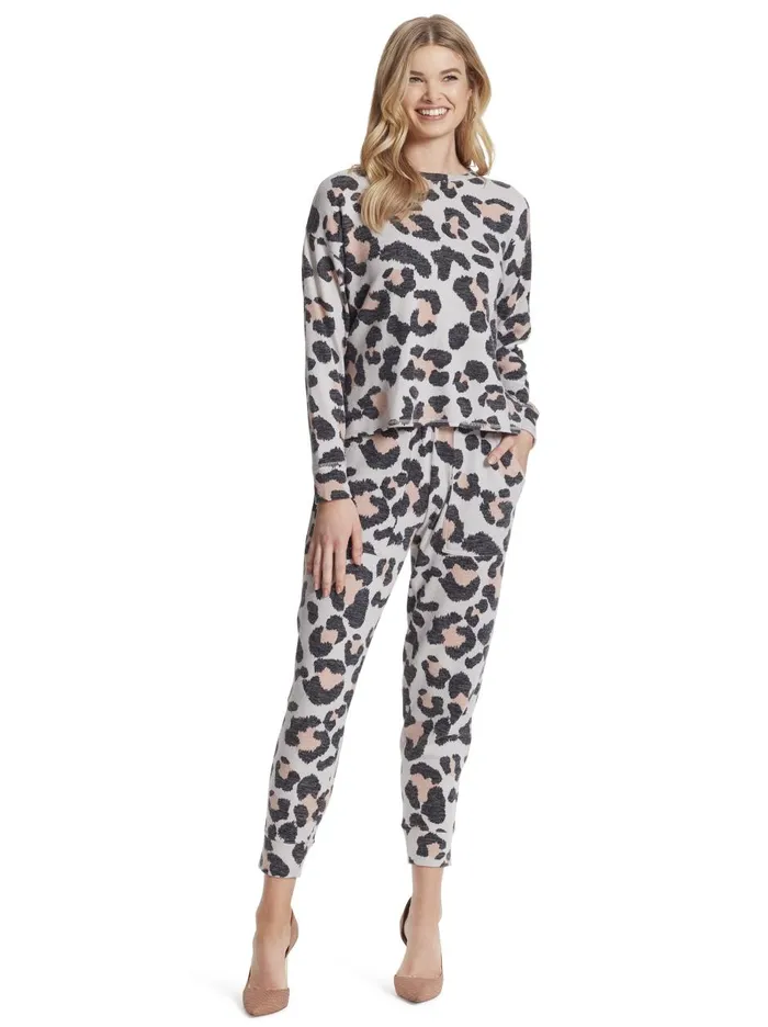 Women Loungewear Jessica Simpson Ryland Jogger In Giant Cheetah Giant Cheetah Women Loungewear Jessica Simpson Ryland Jogger In Giant Cheetah Giant Cheetah
