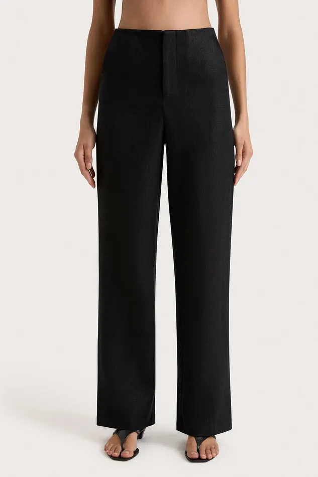 Women Lulea Pant Black Faithfull The Brand Pants Women Lulea Pant Black Faithfull The Brand Pants