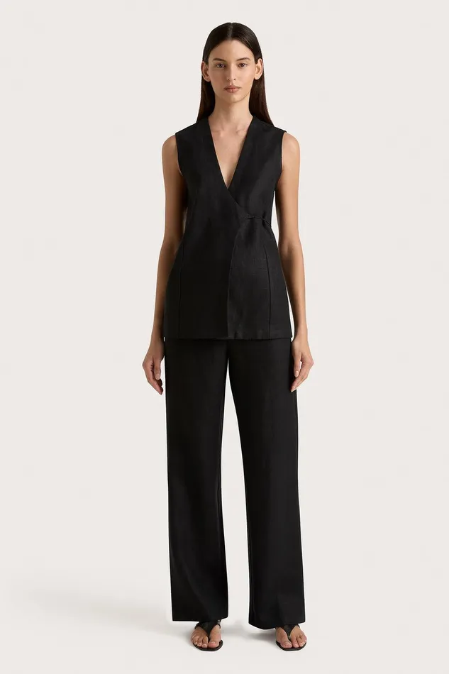 Women Lulea Pant Black Faithfull The Brand Pants Women Lulea Pant Black Faithfull The Brand Pants