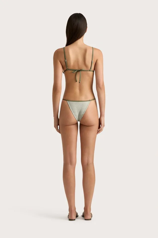 Women Manon Bikini Bottom Oliander Khaki Faithfull The Brand Swim Women Manon Bikini Bottom Oliander Khaki Faithfull The Brand Swim