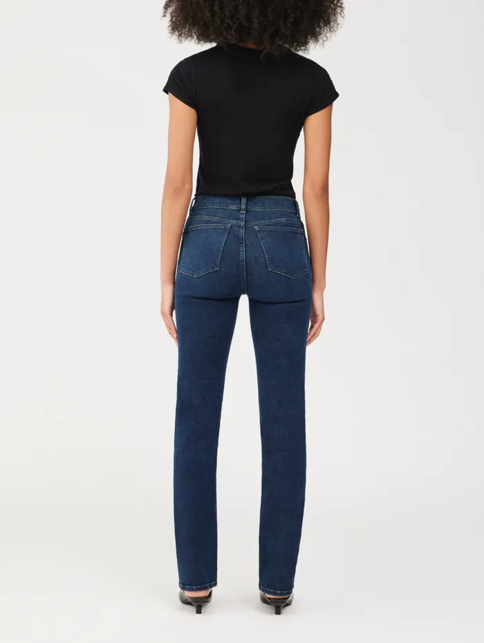 Women Mara Straight Mid Rise Instasculpt 31034 Jeans DL1961 Straight
