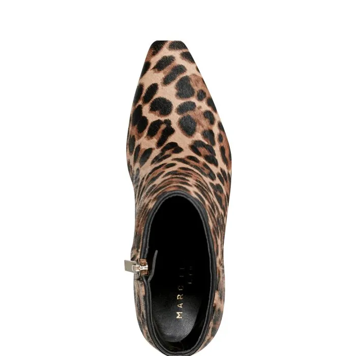 Women Marc Fisher Boots and Booties Yanaraly Heeled Bootie Leopard