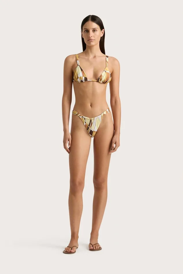 Women Mary Bikini Top Sassari Terracotta Faithfull The Brand Swim
