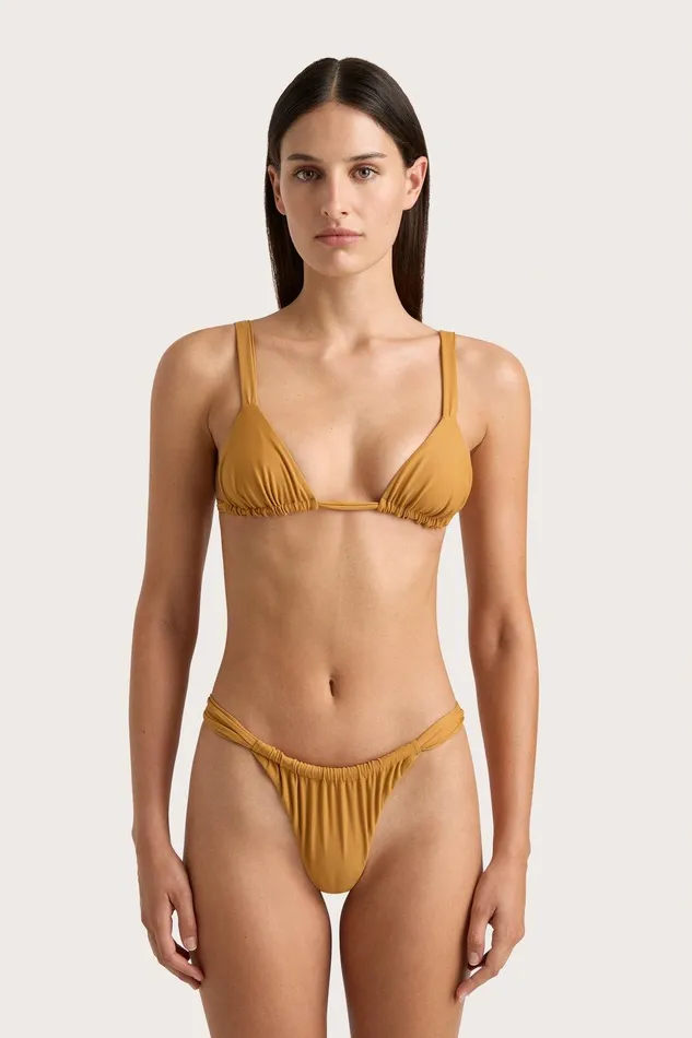 Women Mary Bikini Top Terracotta Faithfull The Brand Swim Women Mary Bikini Top Terracotta Faithfull The Brand Swim