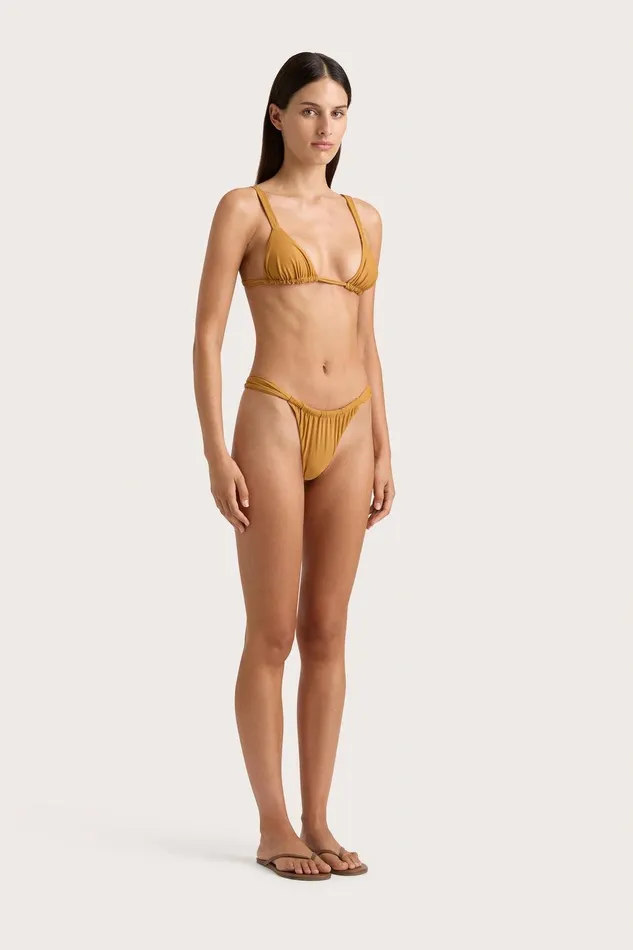 Women Mary Bikini Top Terracotta Faithfull The Brand Swim Women Mary Bikini Top Terracotta Faithfull The Brand Swim