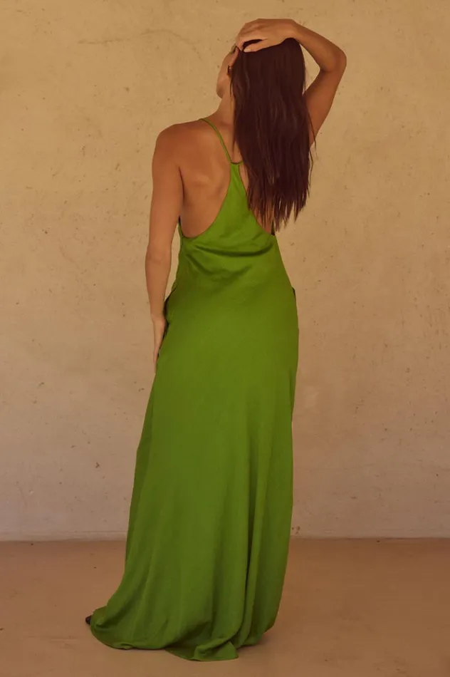 Women Maxi Dresses Runaway The Label AIDANA MAXI DRESS Apple