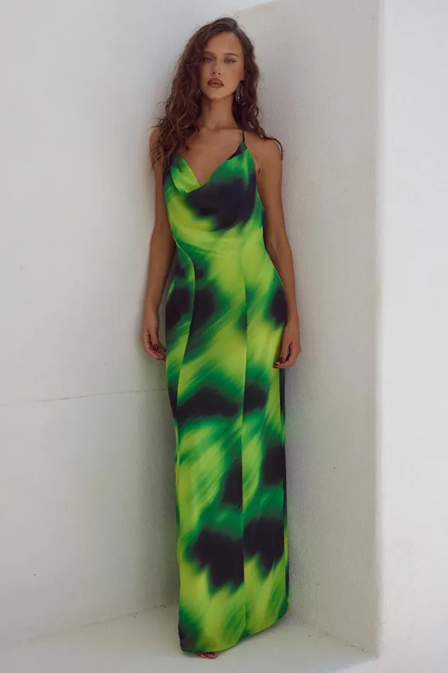 Women Maxi Dresses Runaway The Label ANISSA MAXI DRESS Lotus Print