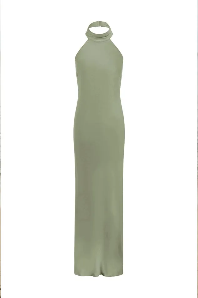 Women Maxi Dresses Runaway The Label BRIGITTE MAXI DRESS Sage