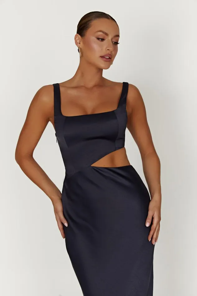 Women Meshki Dresses Gianna Maxi Dress 8211 Midnight Navy