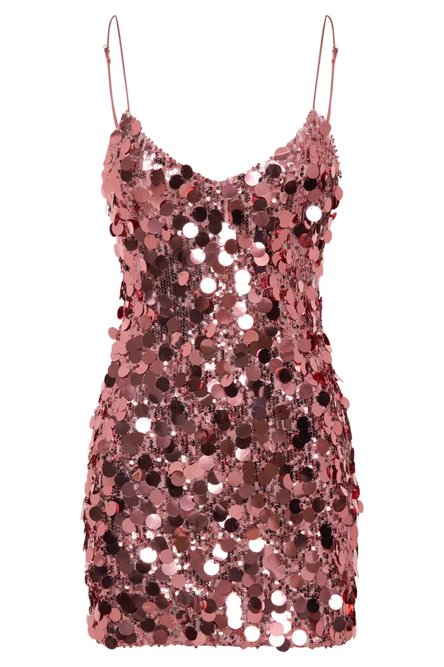Women Meshki Dresses Romilly Sequin Mini Dress 8211 Candy Pink