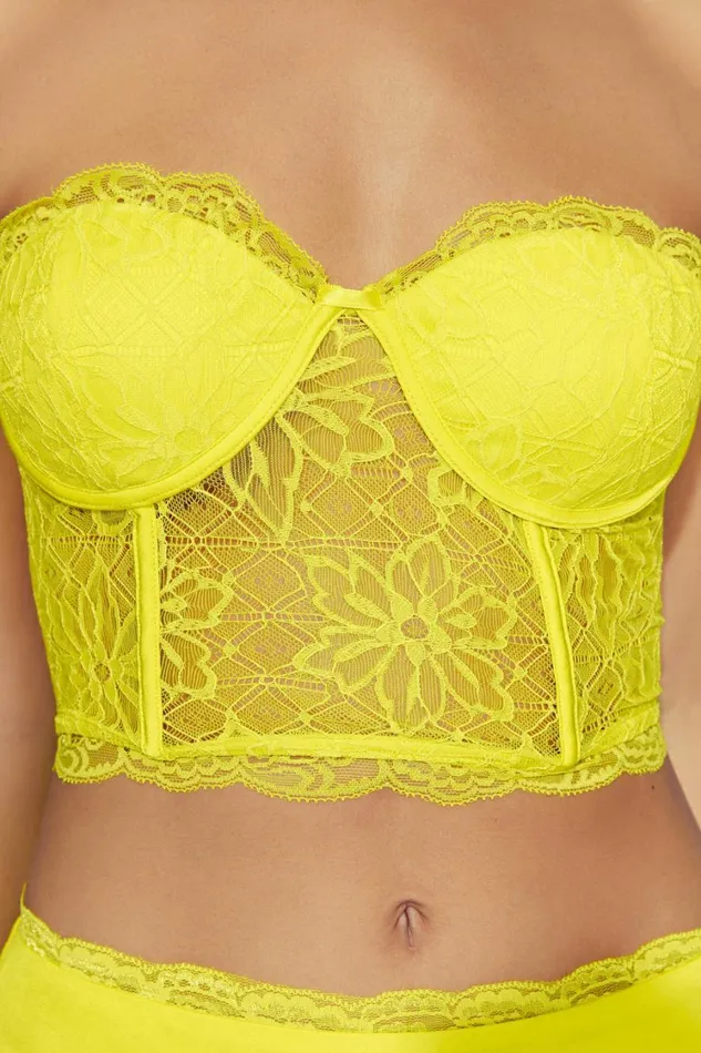 Women Meshki Tops Alessandra Lace Corset 8211 Fresh Green Women Meshki Tops Alessandra Lace Corset 8211 Fresh Green