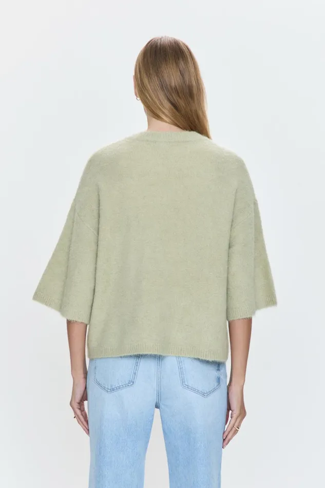 Women Micah Sweater Tee 8211 Pistachio Pistola Denim Sweaters and Knits
