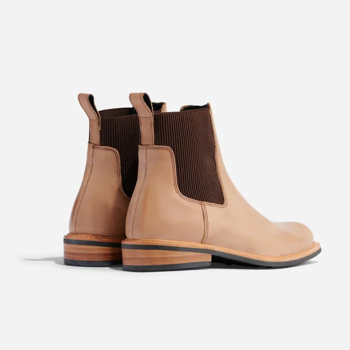 Women Nisolo Boots Carmen Chelsea Boot Almond