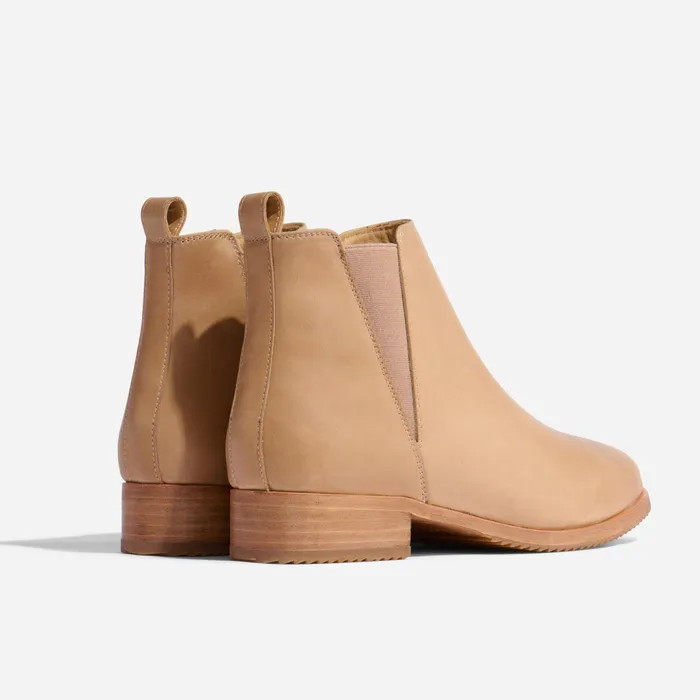 Women Nisolo Boots Eva Everyday Chelsea Boot Almond