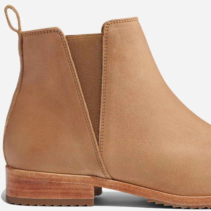 Women Nisolo Boots Eva Everyday Chelsea Boot Almond
