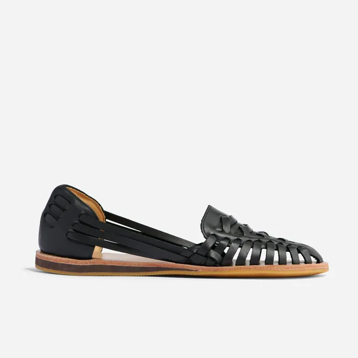 Women Nisolo Sandals Huarache Sandal Black