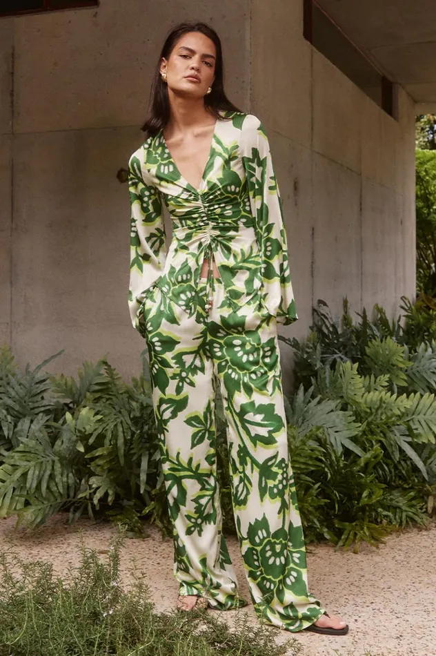 Women Pants Runaway The Label MIRAGE PANT Luela Print