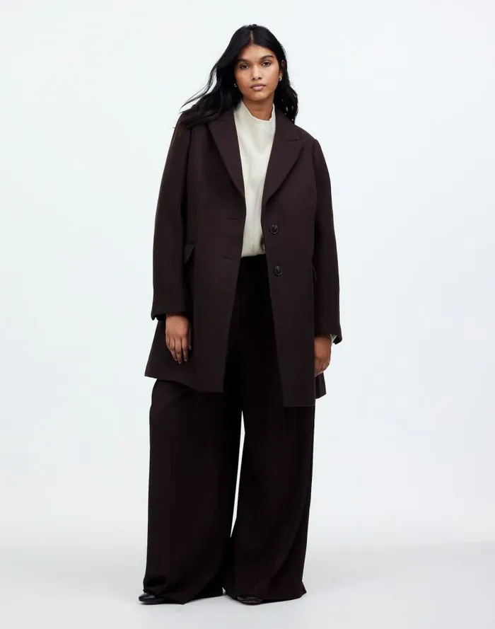 Women Plus Blazer Coat In Insuluxe Fabric Hthr Cold Brew Madewell Coats Jackets Women Plus Blazer Coat In Insuluxe Fabric Hthr Cold Brew Madewell Coats Jackets