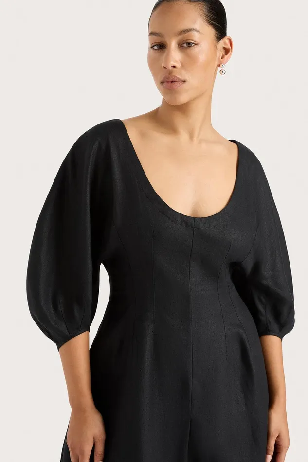 Women Raynara Mini Dress Black Faithfull The Brand Dresses Women Raynara Mini Dress Black Faithfull The Brand Dresses