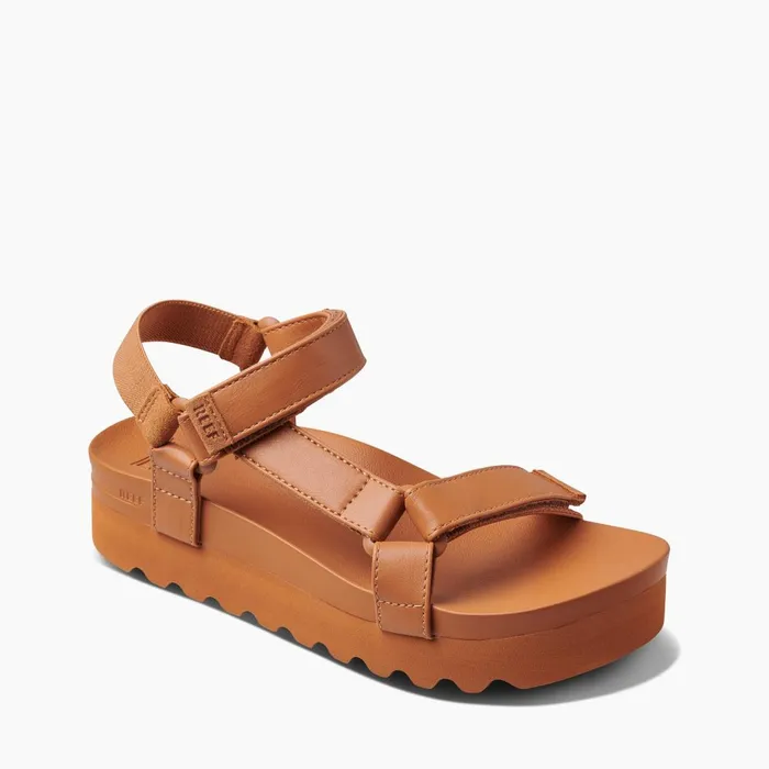 Women Reef Sandals Cushion Rem Hi Cognac Women Reef Sandals Cushion Rem Hi Cognac