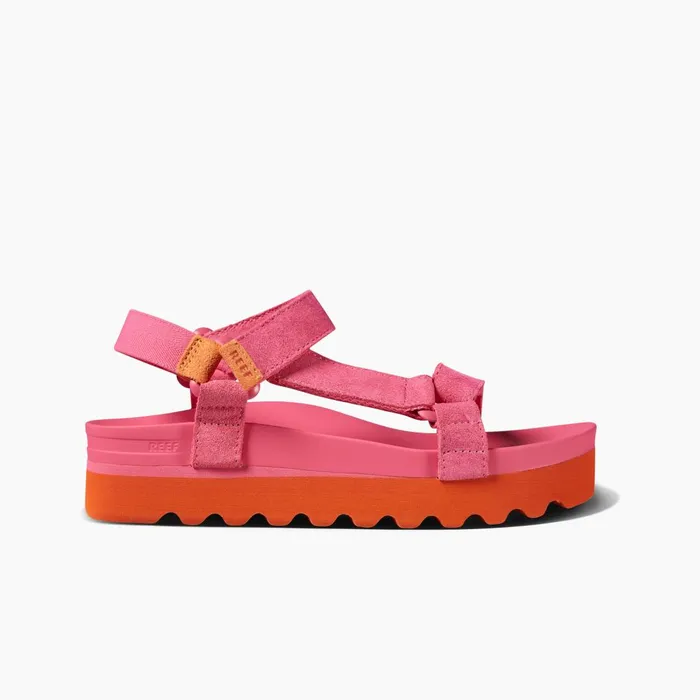 Women Reef Sandals Cushion Rem Hi Orange Crush