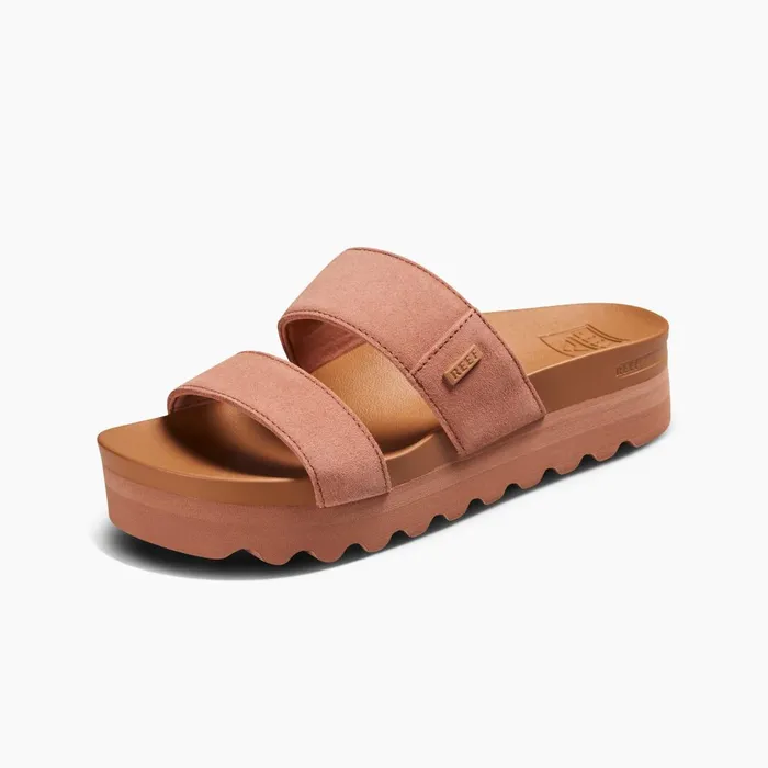 Women Reef Sandals Cushion Vista Hi Cork Suede Women Reef Sandals Cushion Vista Hi Cork Suede
