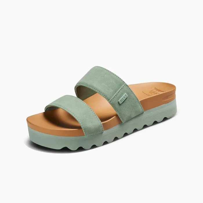 Women Reef Sandals Cushion Vista Hi Frosty Suede Women Reef Sandals Cushion Vista Hi Frosty Suede