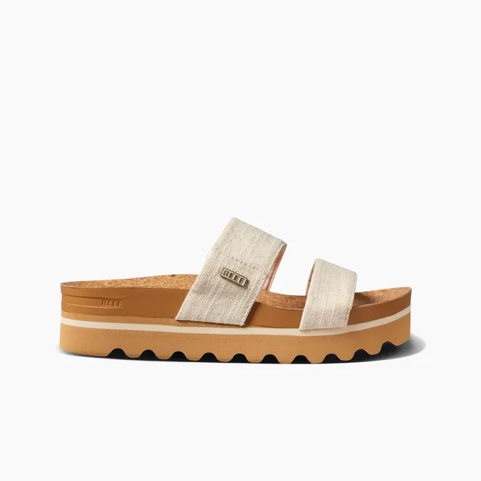 Women Reef Sandals Cushion Vista Hi Vintage Canvas