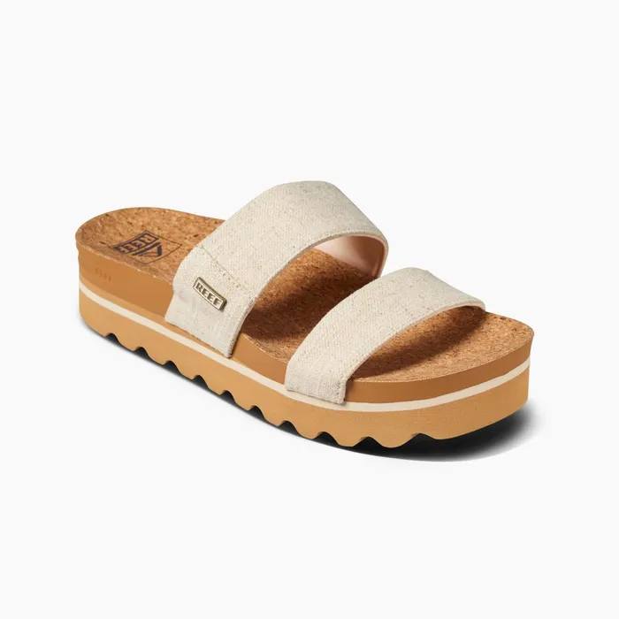 Women Reef Sandals Cushion Vista Hi Vintage Canvas Women Reef Sandals Cushion Vista Hi Vintage Canvas