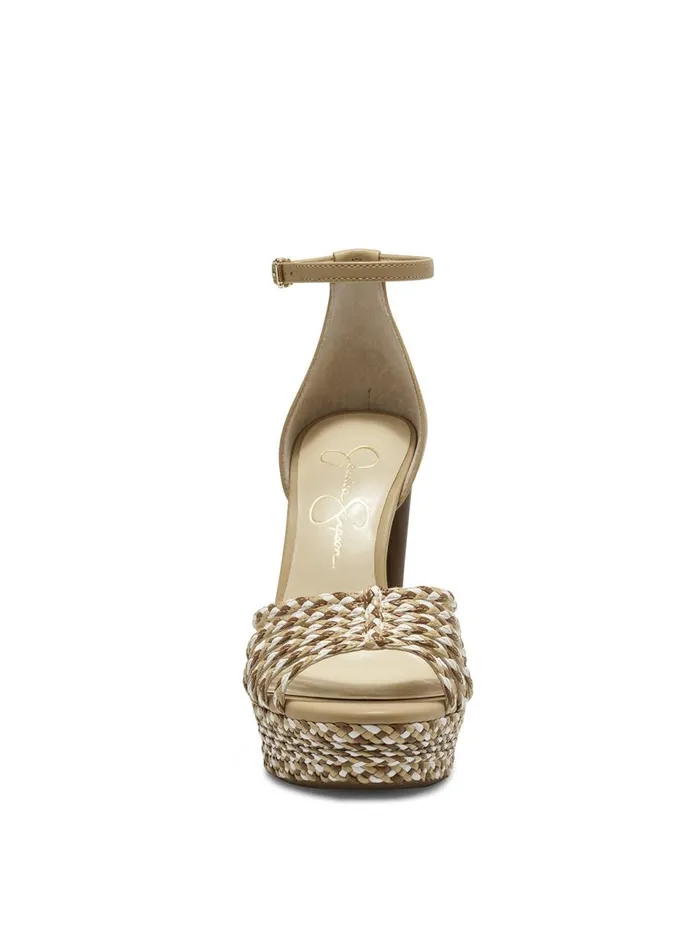 Women Sandals Jessica Simpson Ilita Platform Sandal In Vanilla Vanilla Combo